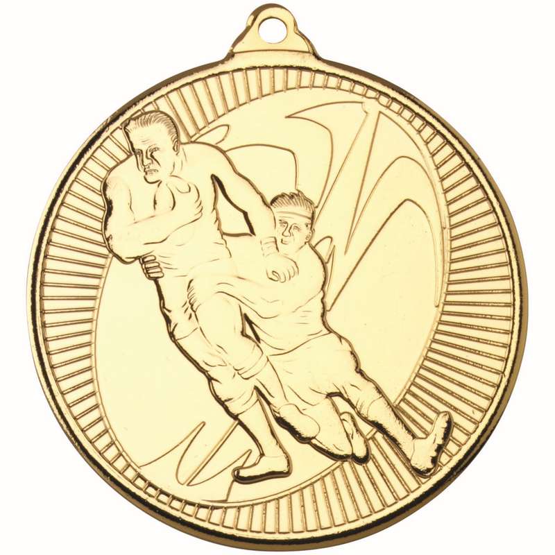 RUGBY MULTI LINE MEDAL BRONZE – 2in