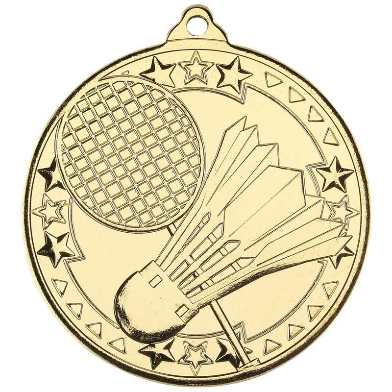BADMINTON TRI STAR MEDAL BRONZE – 2in