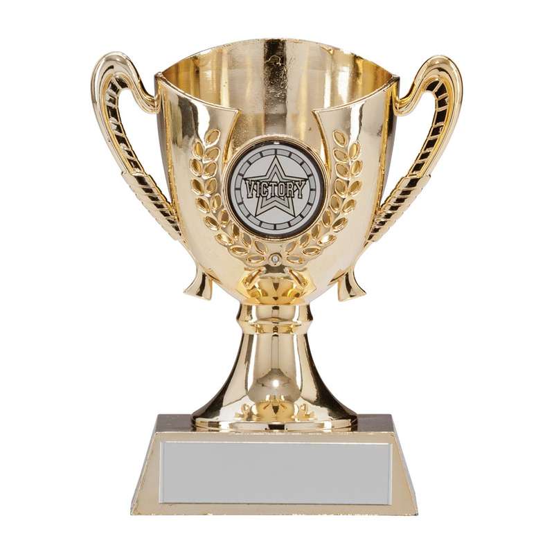 Serenity Plastic Gold Cup