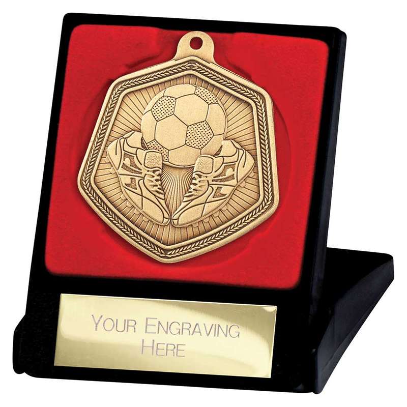 Falcon Football Medal & Box