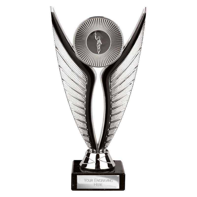 Eagle Trophy Silver & Black